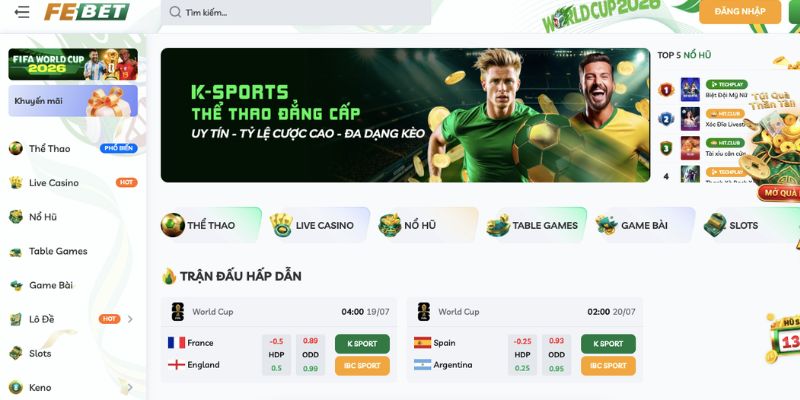 FEBET Uy Tín Không? Review Nhà Cái Cá Cược Thể Thao 1 Tổng quan về nhà cái FEBET